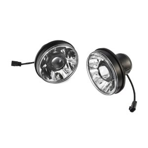 Jeep Wrangler Headlights - KC HiLiTES - Gravity LED Pro - `18-`24